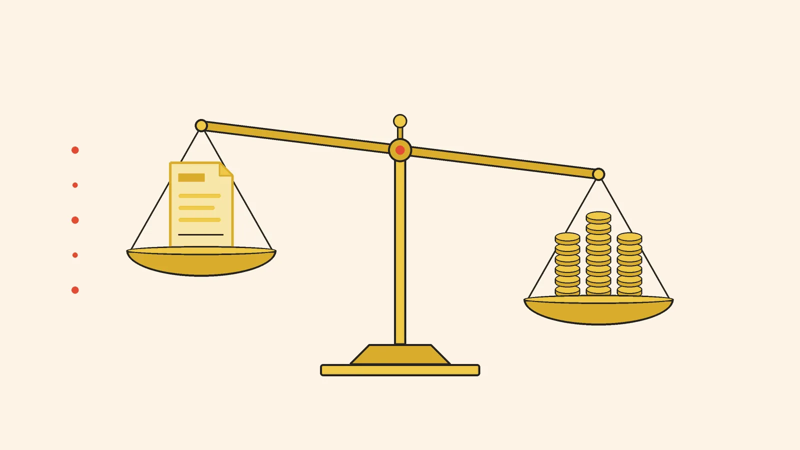 Illustration: E-2 processing costs compared with the investment