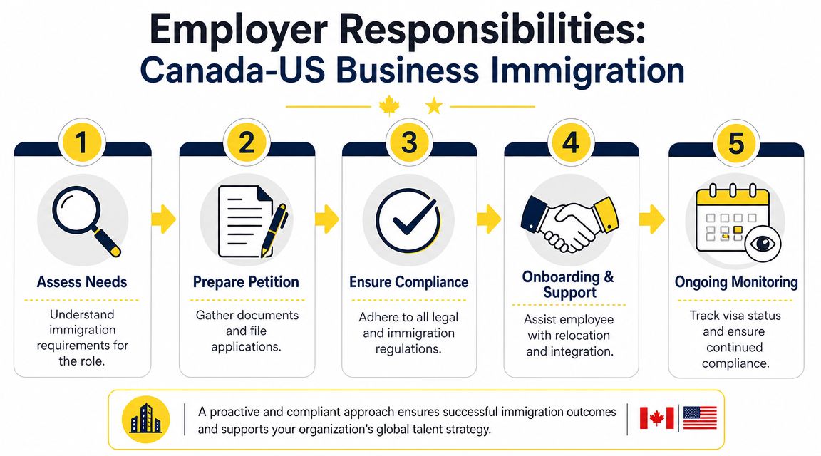 Employer Responsibilities in Canada-US Business Immigration